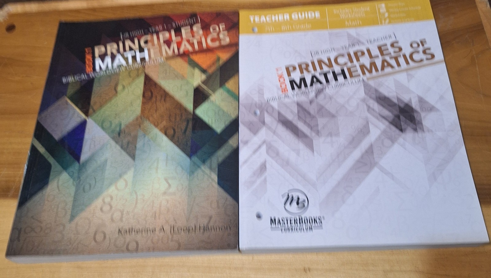 Master Books PRINCIPLES OF MATHEMATICS Curriculum Set Grade 7 th – 8 th Book 1