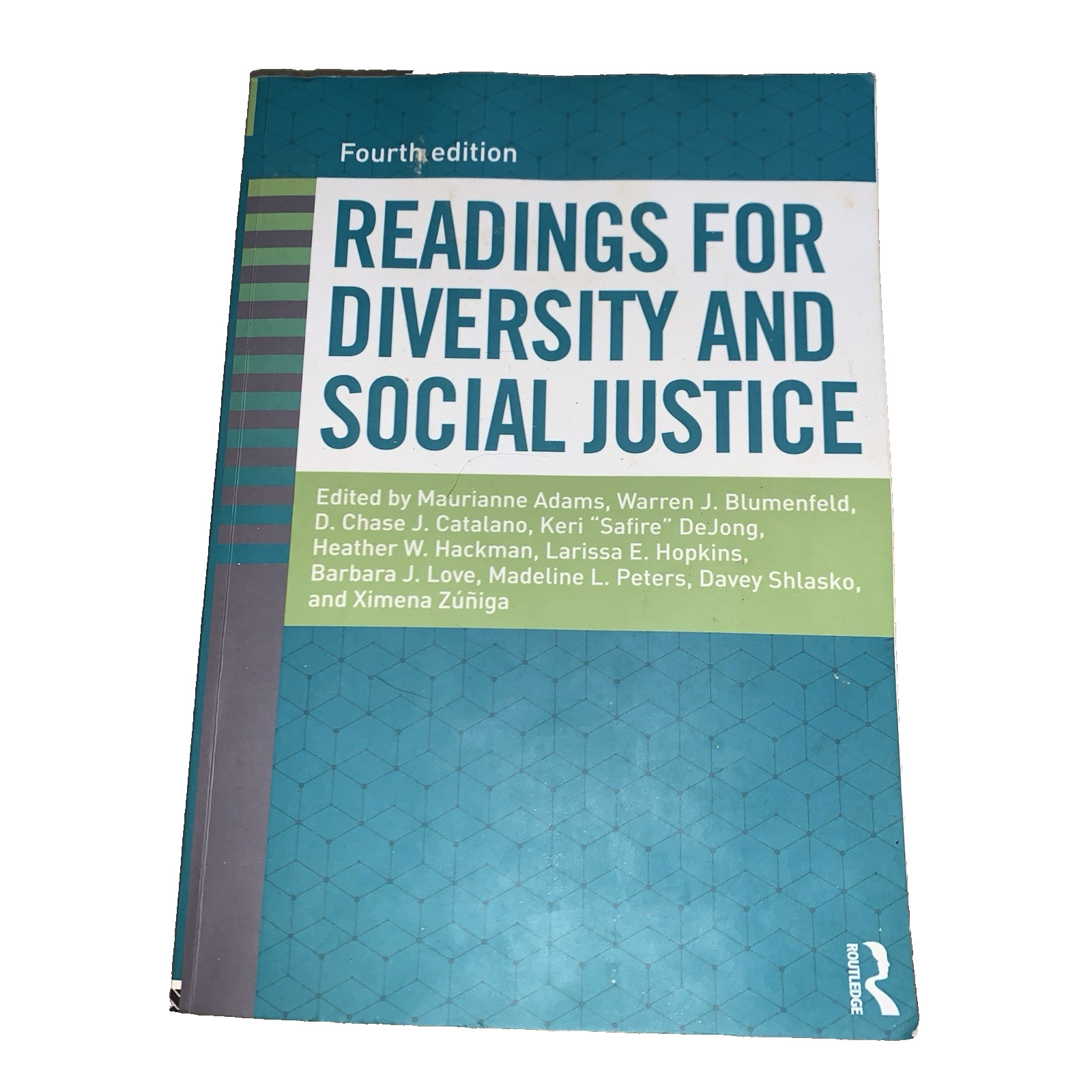 Readings for Diversity and Social Justice 4th Fourth Edition Gender Studies