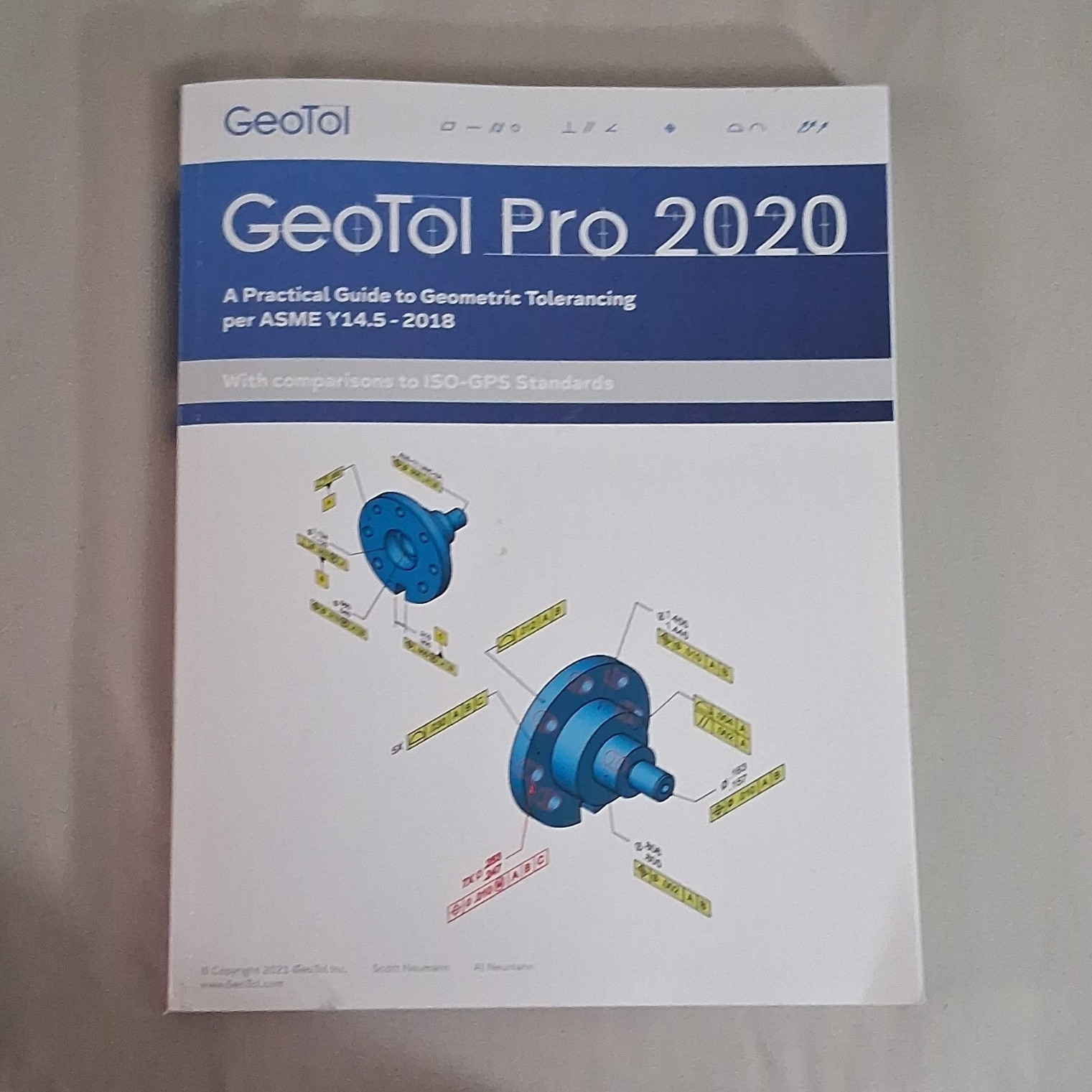 GeoTol Pro 2020 Geometric Tolerancing Textbook 1st Ed Paperback Neumann